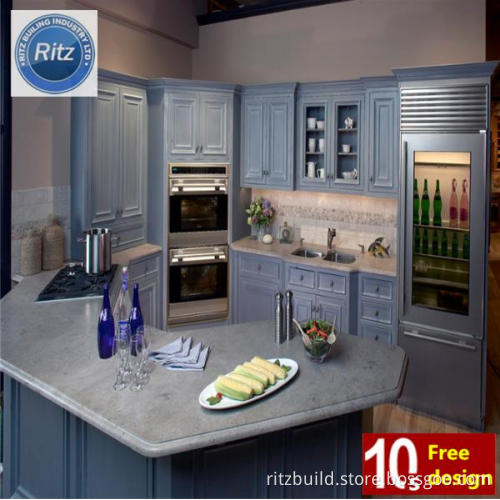 Classic Solid Wood Kitchen Cabinet